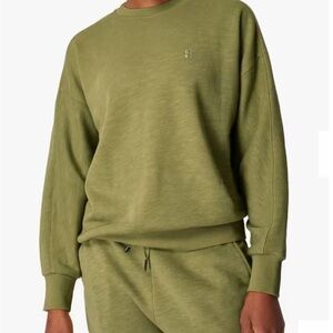 Sweaty Betty EUC Fern Green Essentials Sweatshirt XL